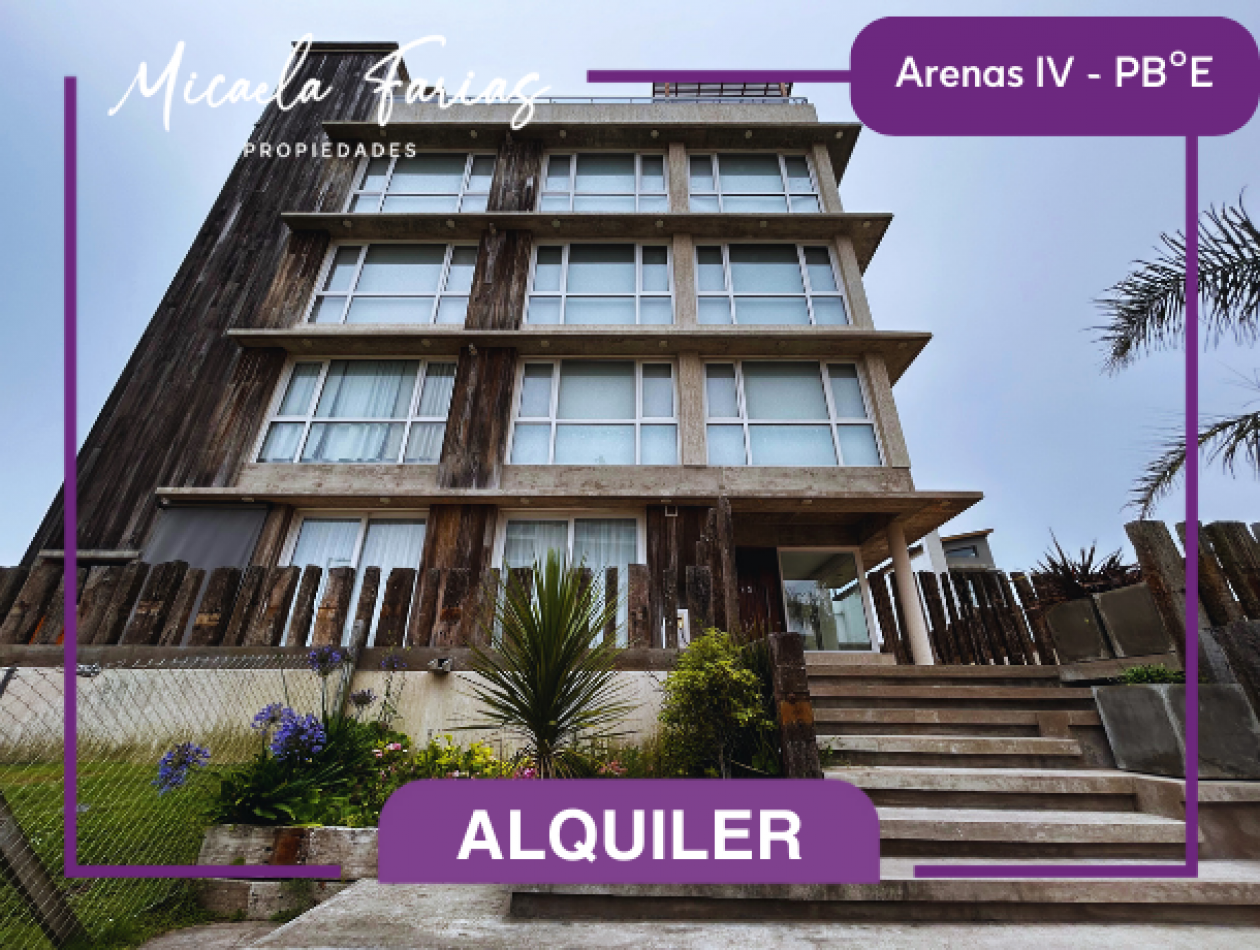 ALQUILER TEMPORARIO EN MAR DE OSTENDE - DEPARTAMENTO 2 AMBIENTES EN ARENAS IV PBoE