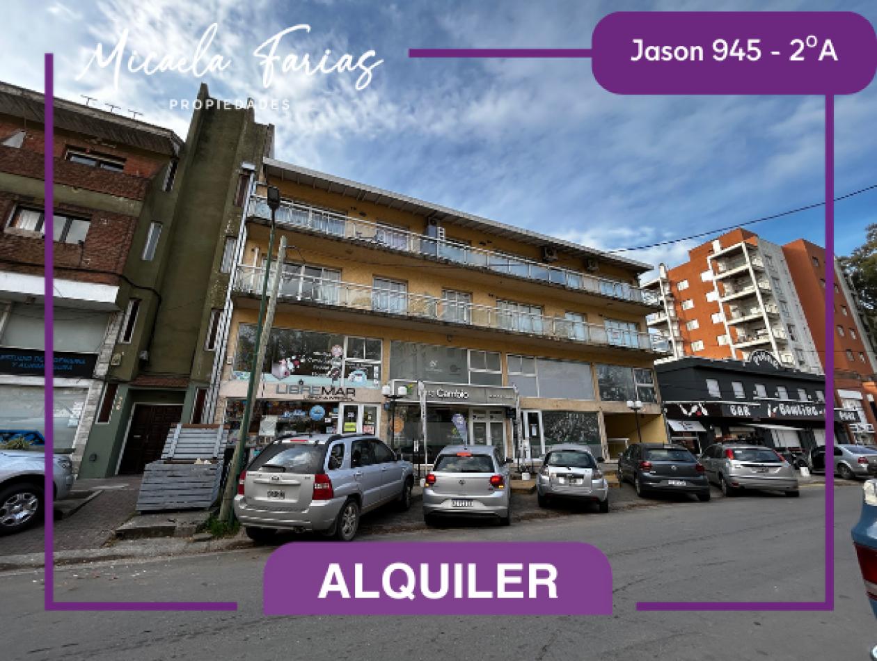 ALQUILER TEMPORARIO  EN PINAMAR CENTRO - DEPARTAMENTO 3 AMBIENTES EN JASON 945 2oA