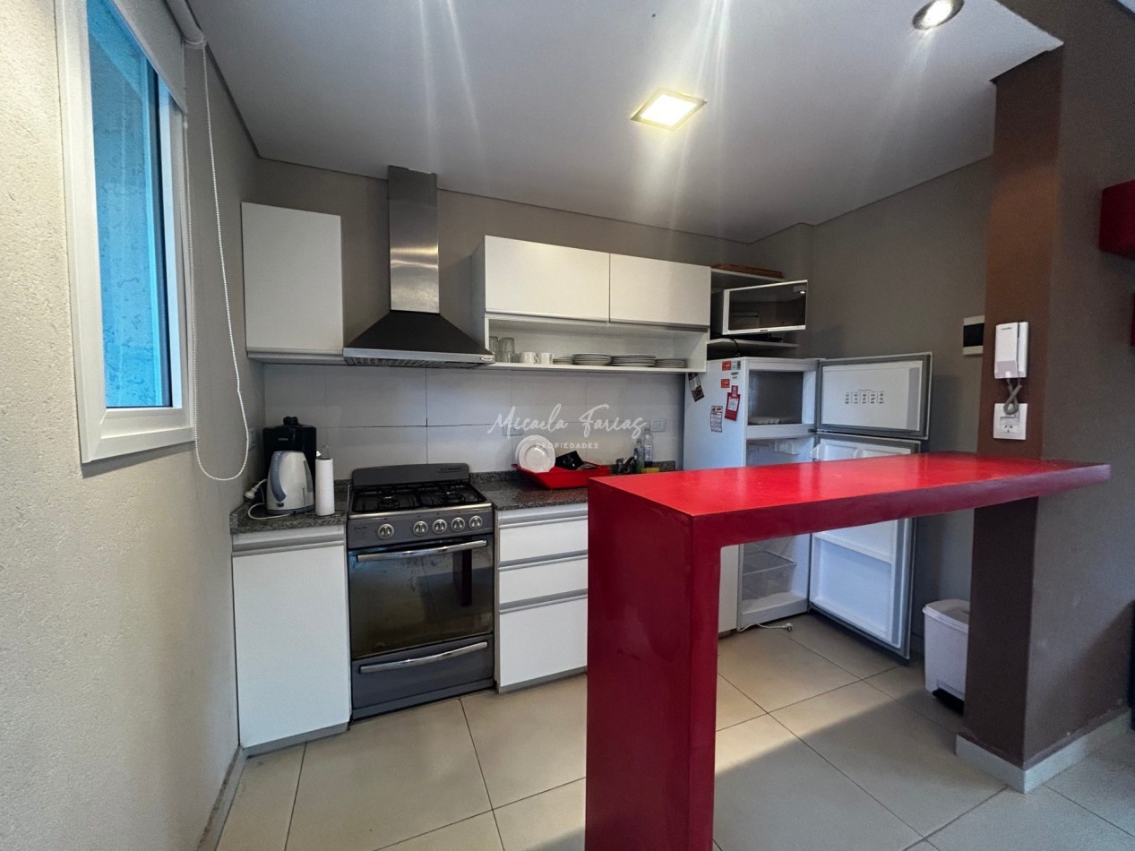 ALQUILER TEMPORARIO EN VALERIA DEL MAR - DEPARTAMENTO 2 AMBIENTES EN MARENAS II 1o3