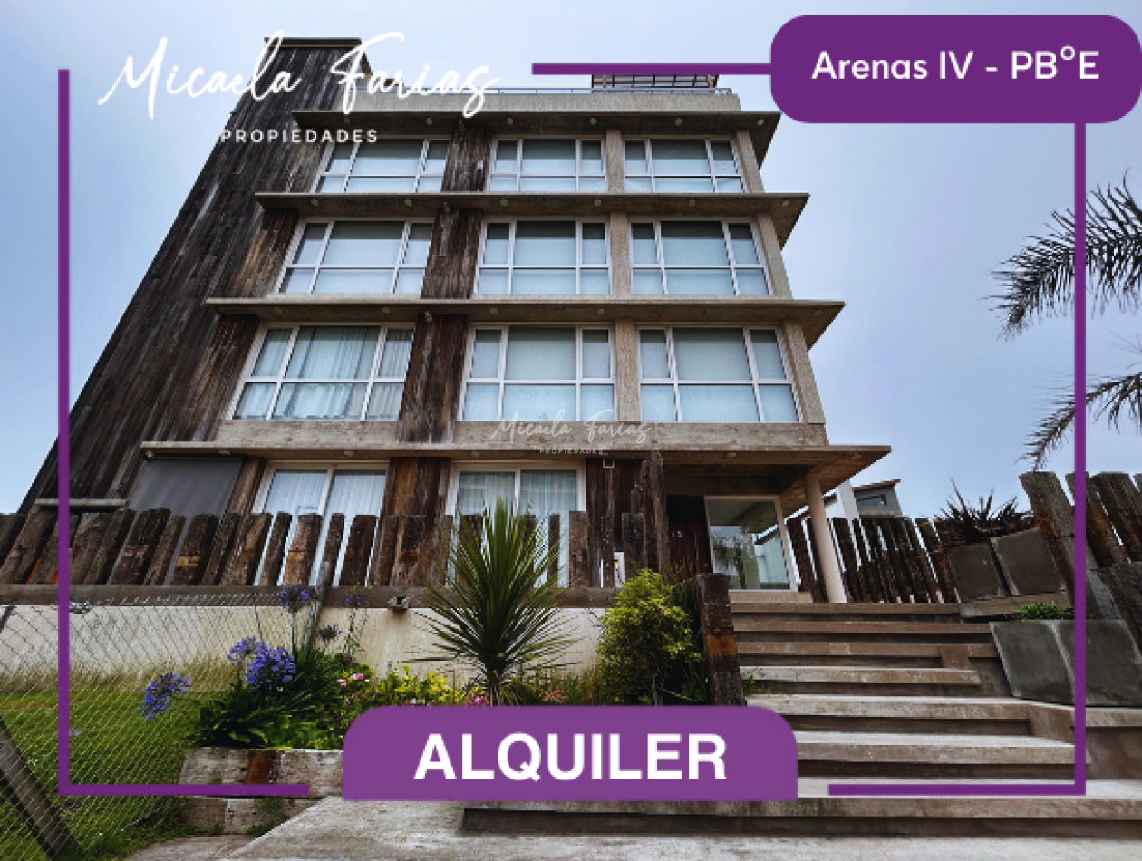 ALQUILER TEMPORARIO EN PINAMAR - DEPARTAMENTO 2 AMBIENTES EN ARENAS IV PBoE