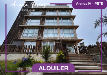 ALQUILER TEMPORARIO EN PINAMAR - DEPARTAMENTO 2 AMBIENTES EN ARENAS IV PBoE